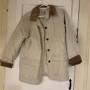 L.L. Bean Tan and Brown Outerwear